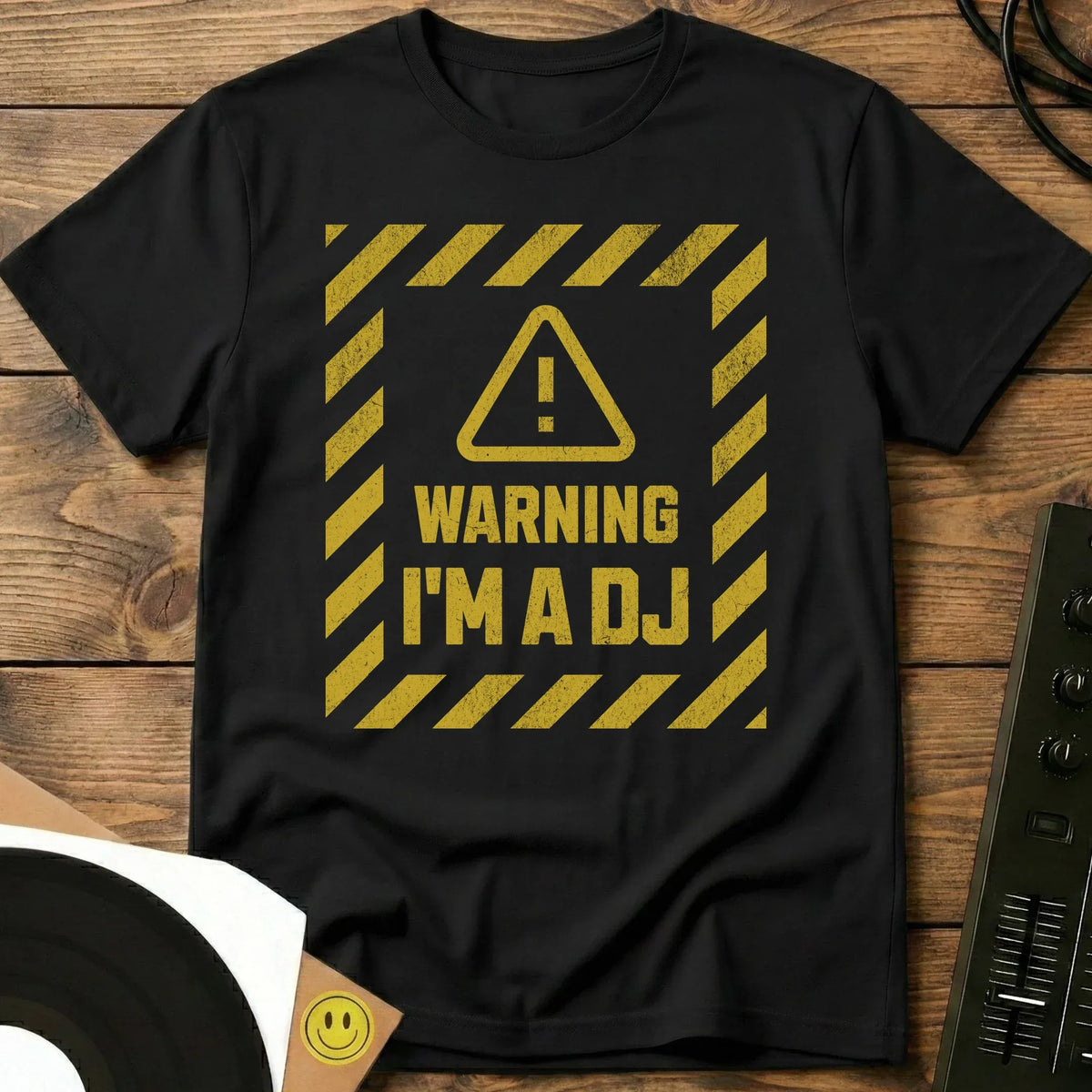 Warning I'm A DJ T-Shirt Black / S Warning I'm A DJ T-Shirt