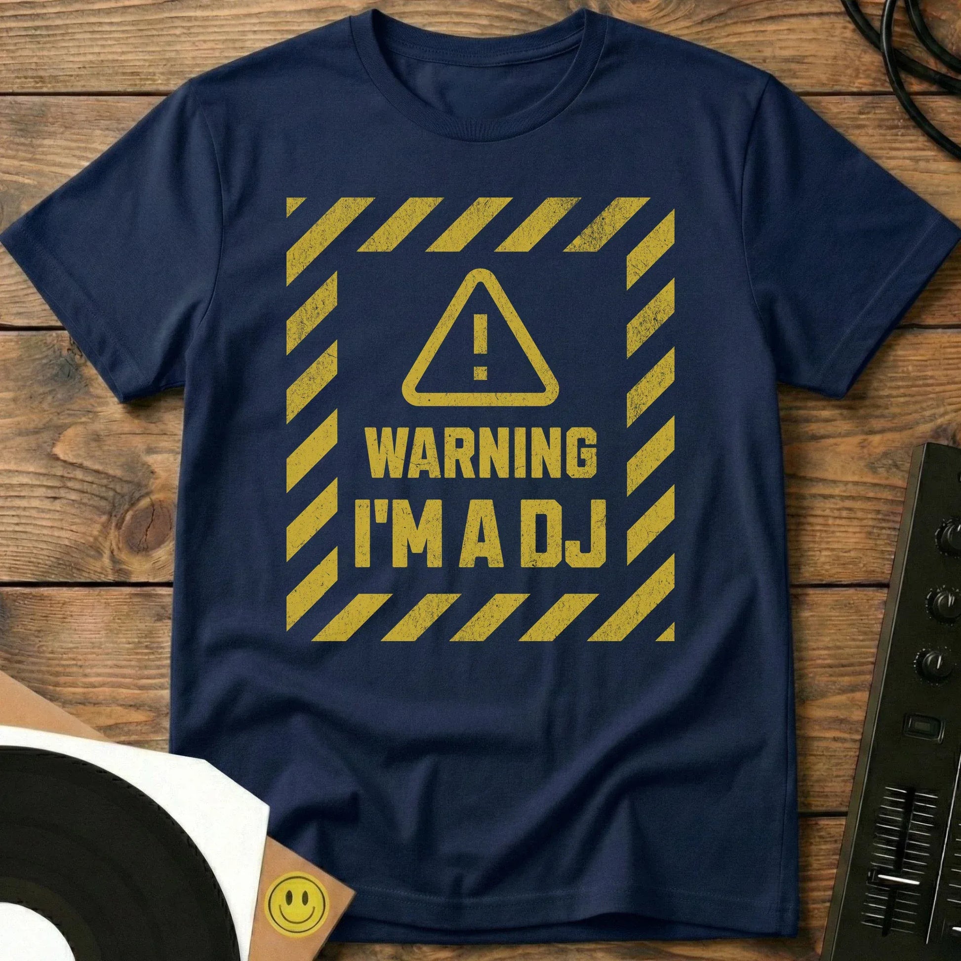 Warning I'm A DJ T-Shirt Navy / S Warning I'm A DJ T-Shirt