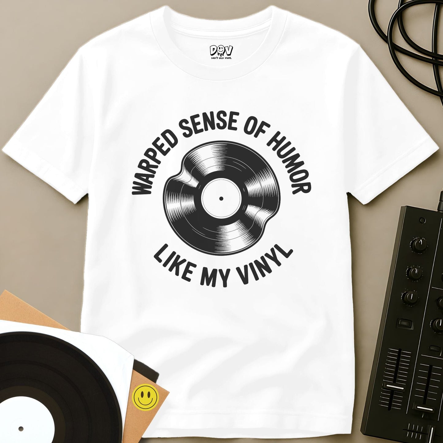 Warped Sense Of Humor T-Shirt White / S Warped Sense Of Humor T-Shirt
