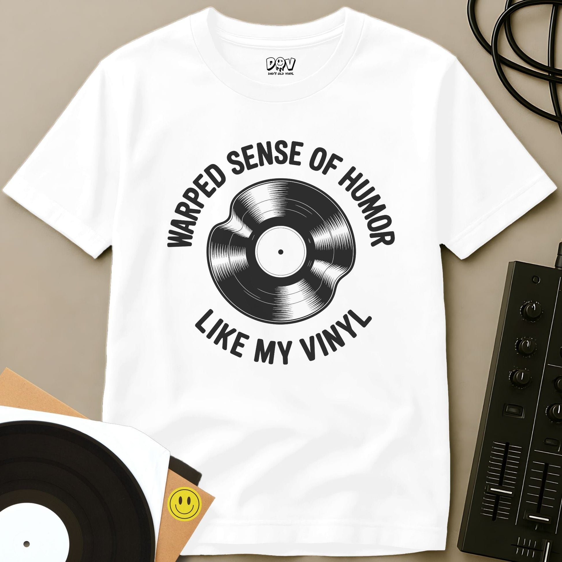 Warped Sense Of Humor T-Shirt White / S Warped Sense Of Humor T-Shirt