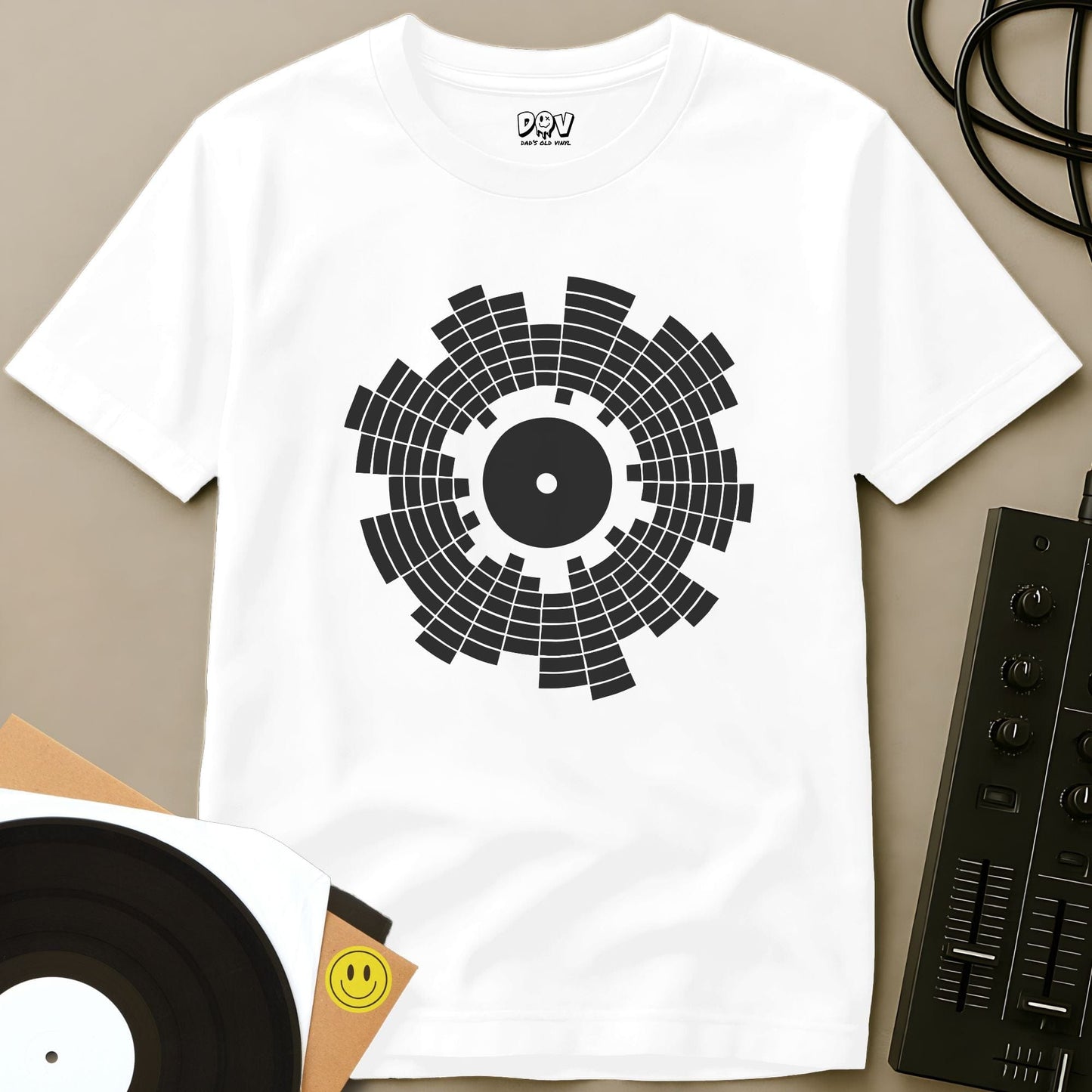 Waveform Wax T-Shirt White / S Waveform Wax T-Shirt