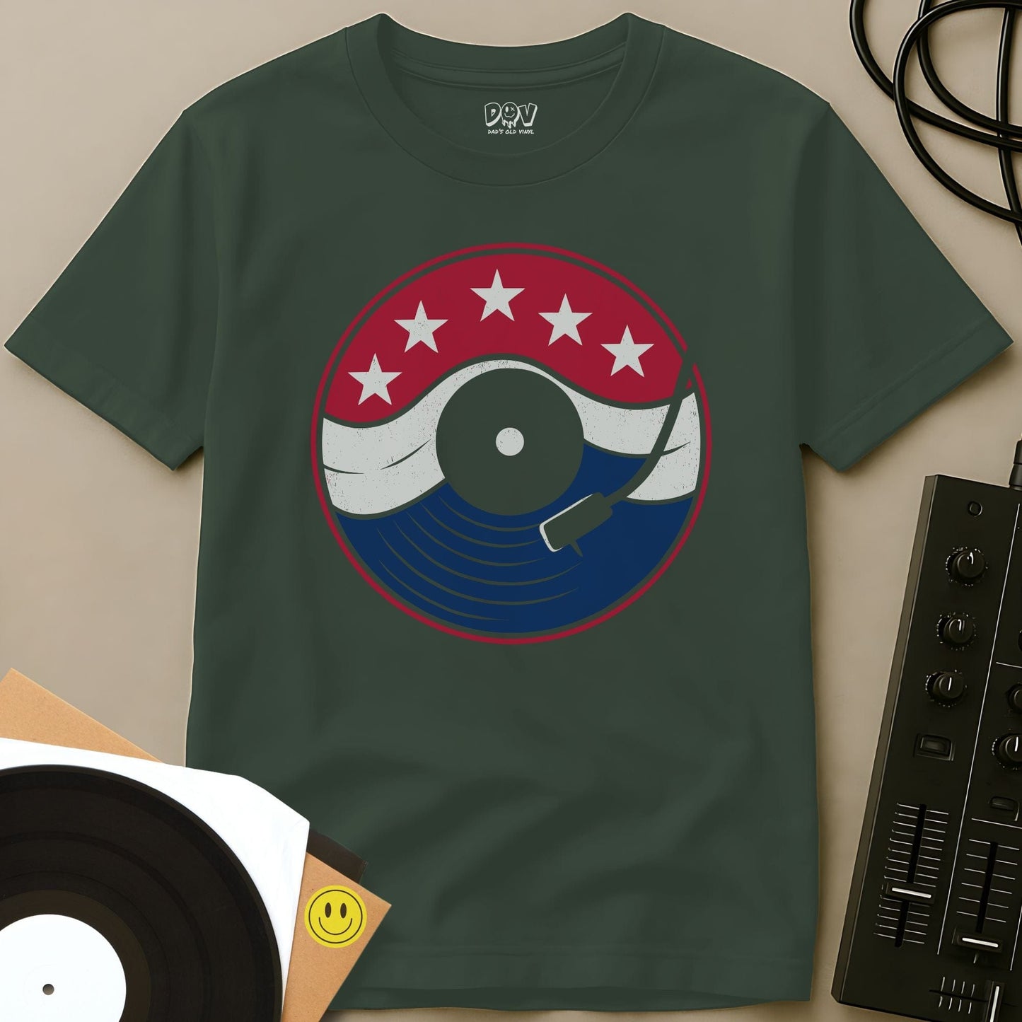Wax Nation T-Shirt Military Green / S Wax Nation T-Shirt