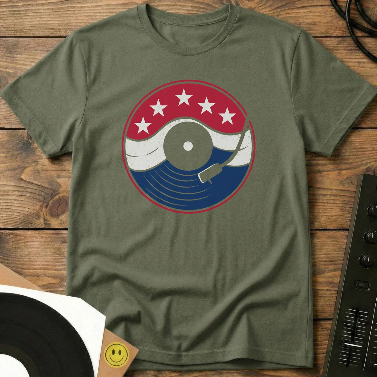 Wax Nation T-Shirt Military Green / S Wax Nation T-Shirt