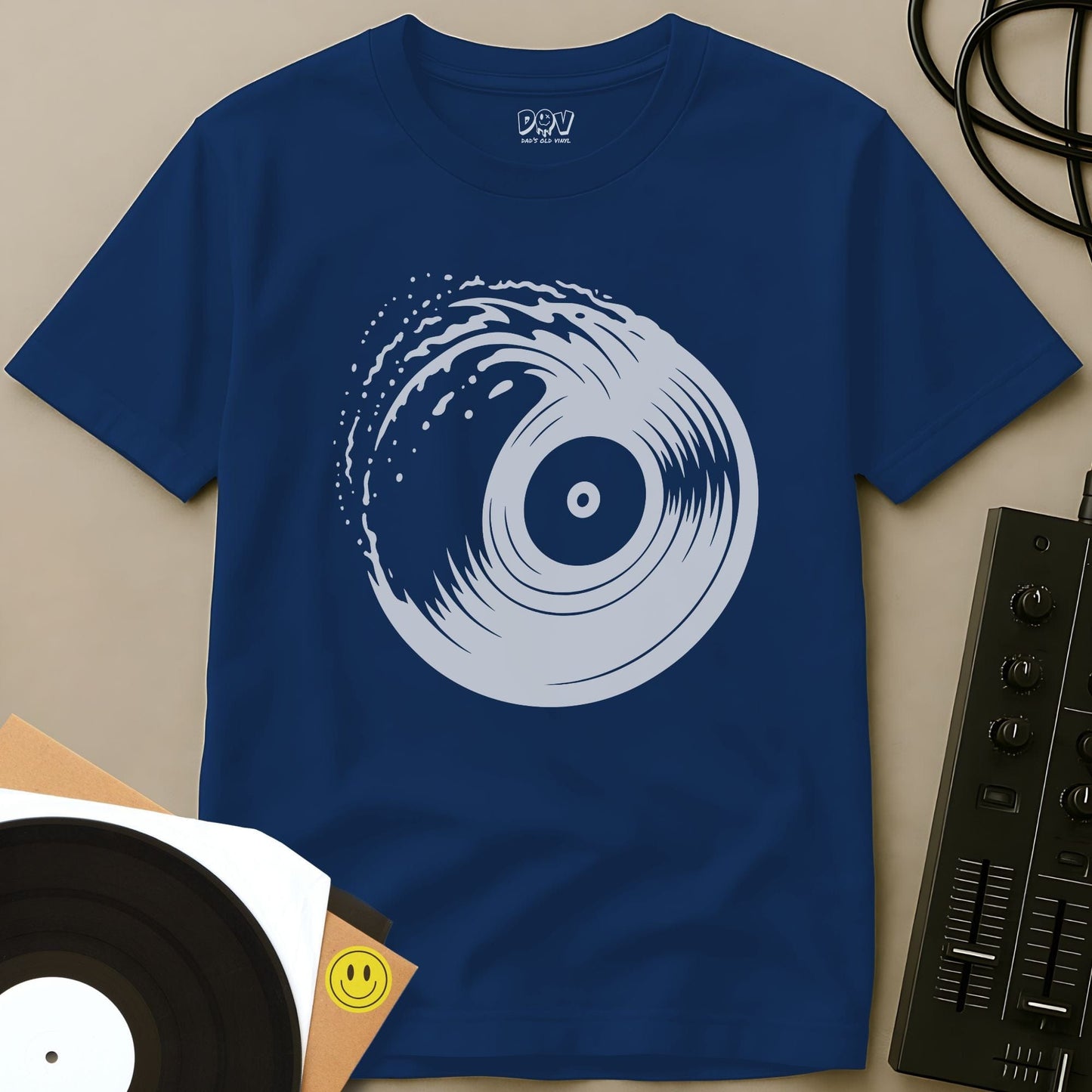 Wax Wave T-Shirt Royal / S Wax Wave T-Shirt