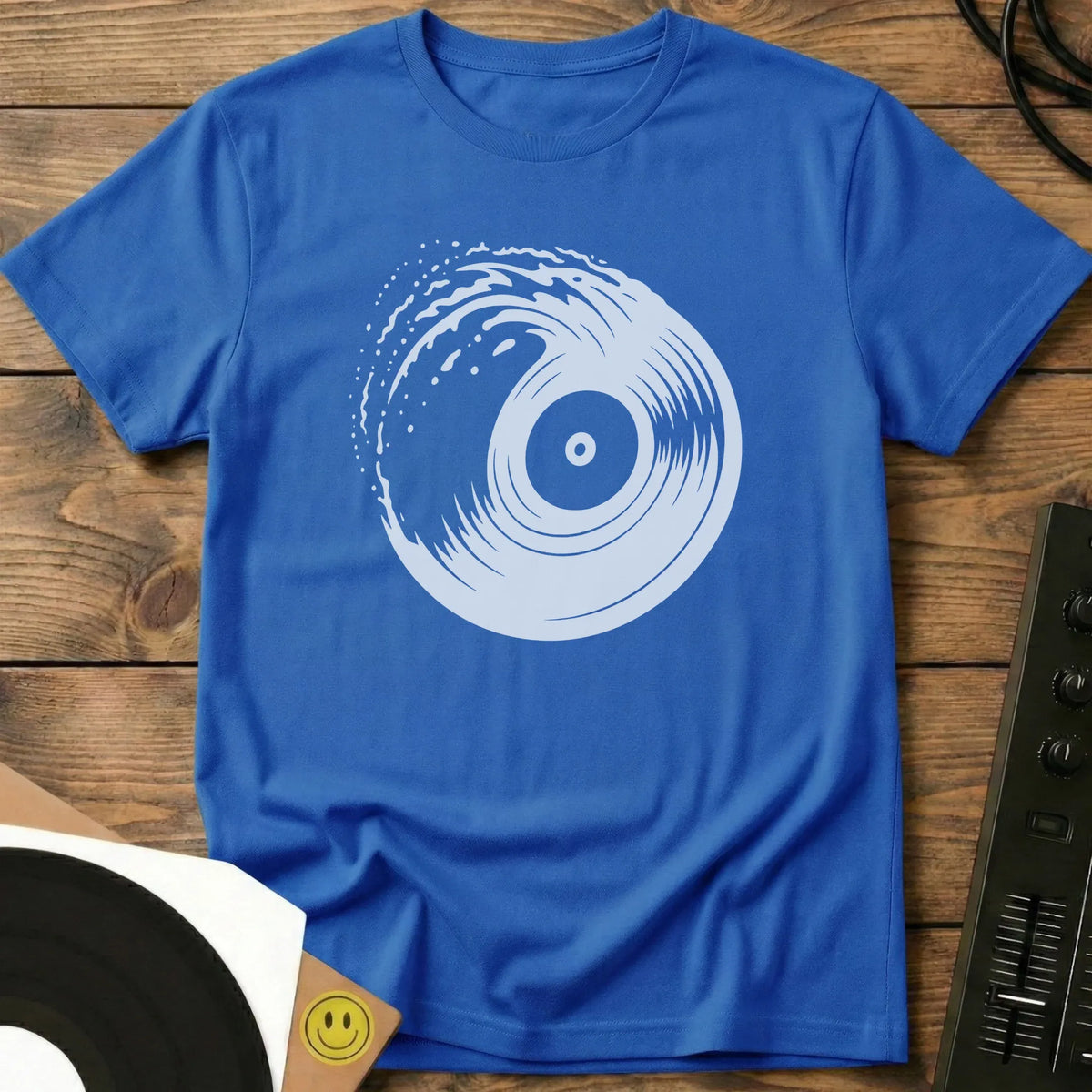 Wax Wave T-Shirt Royal / S Wax Wave T-Shirt