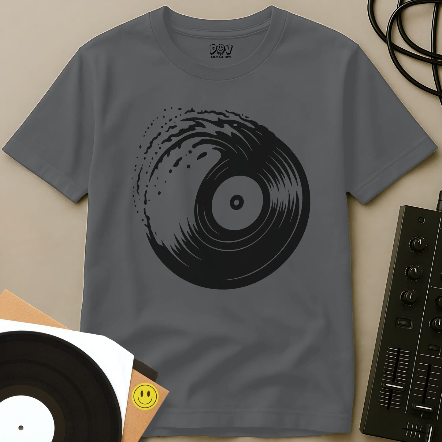 Wax Wave T-Shirt Sport Grey / S Wax Wave T-Shirt