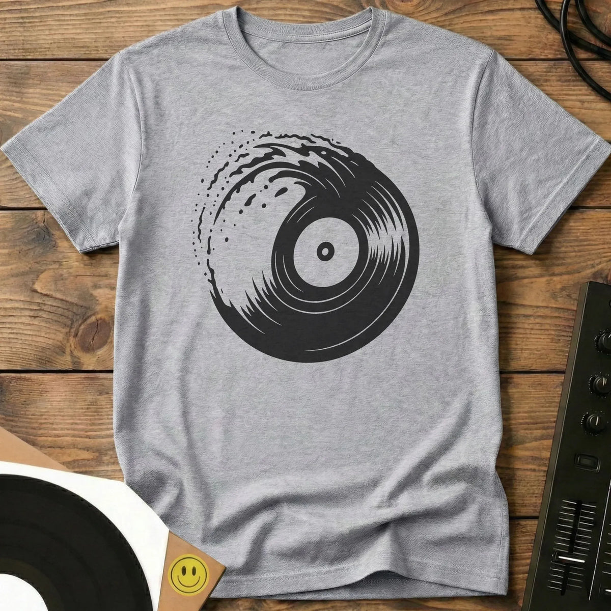 Wax Wave T-Shirt Sport Grey / S Wax Wave T-Shirt