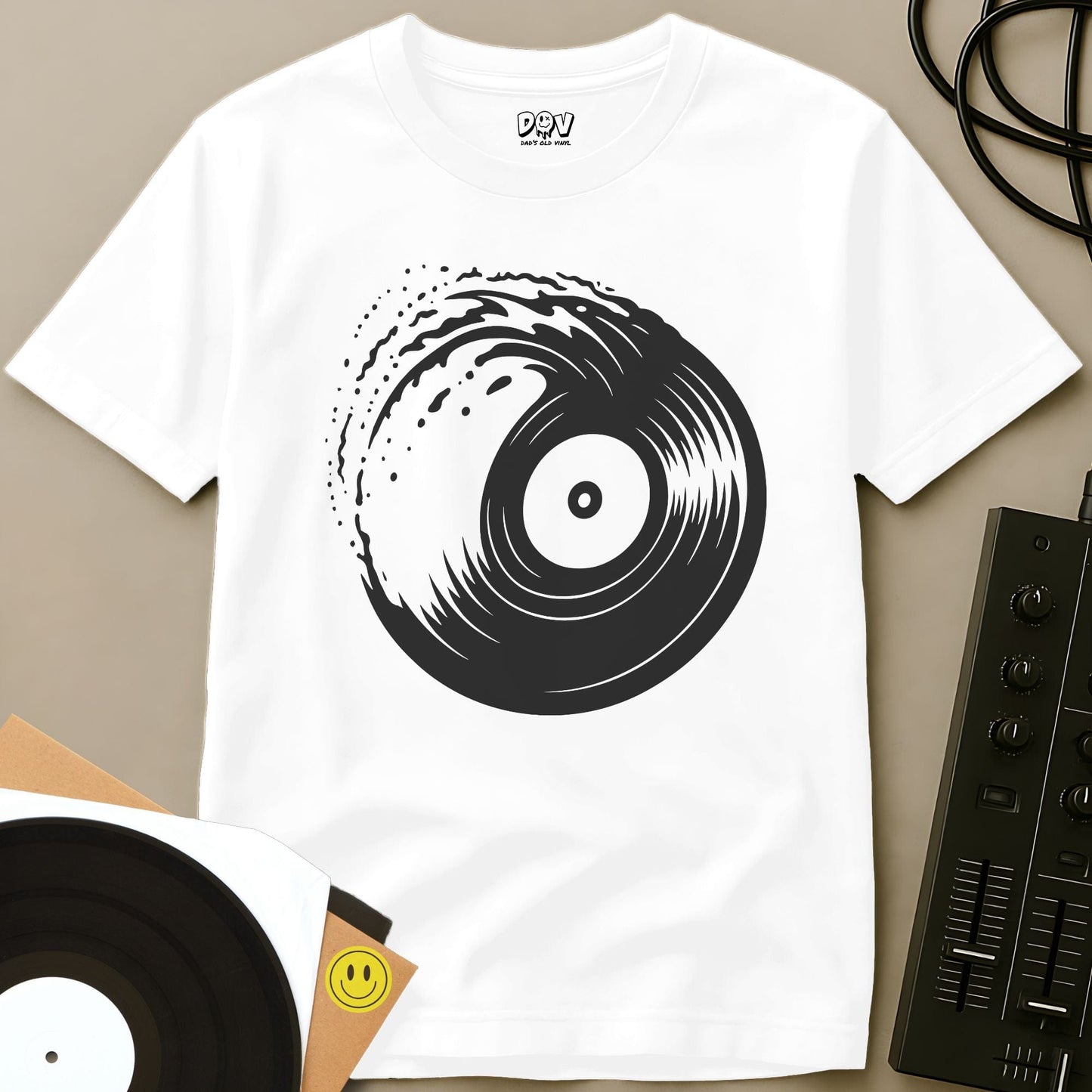 Wax Wave T-Shirt White / S Wax Wave T-Shirt