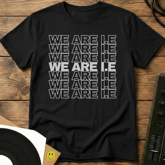We Are I.E T-Shirt Black / S We Are I.E T-Shirt