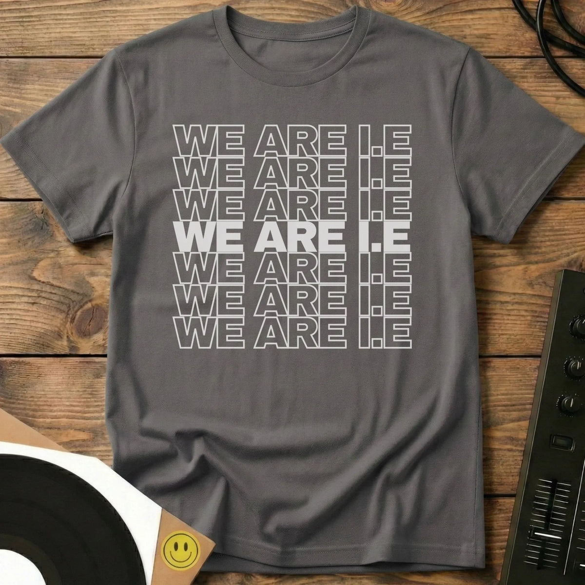 We Are I.E T-Shirt Charcoal / S We Are I.E T-Shirt
