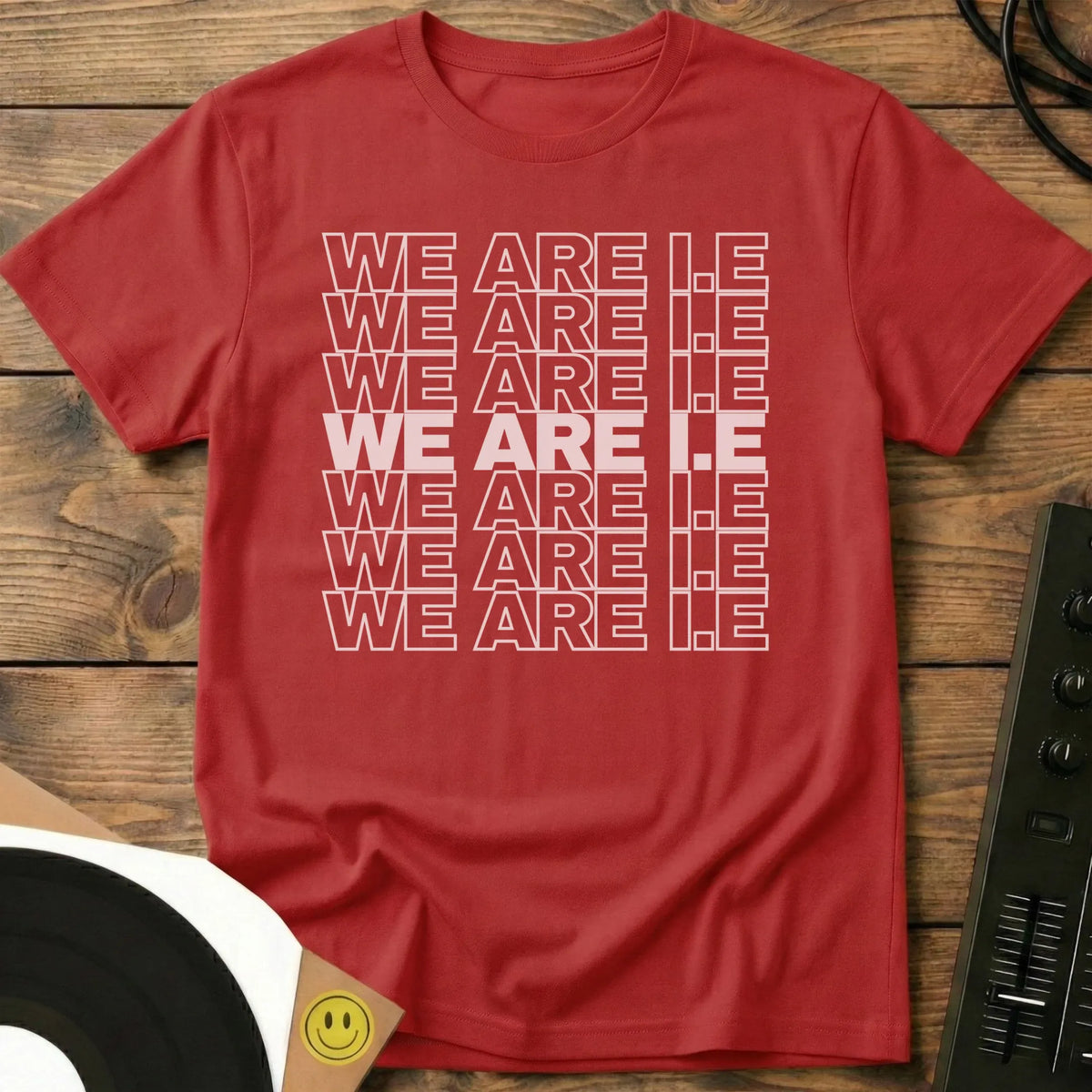 We Are I.E T-Shirt Red / S We Are I.E T-Shirt