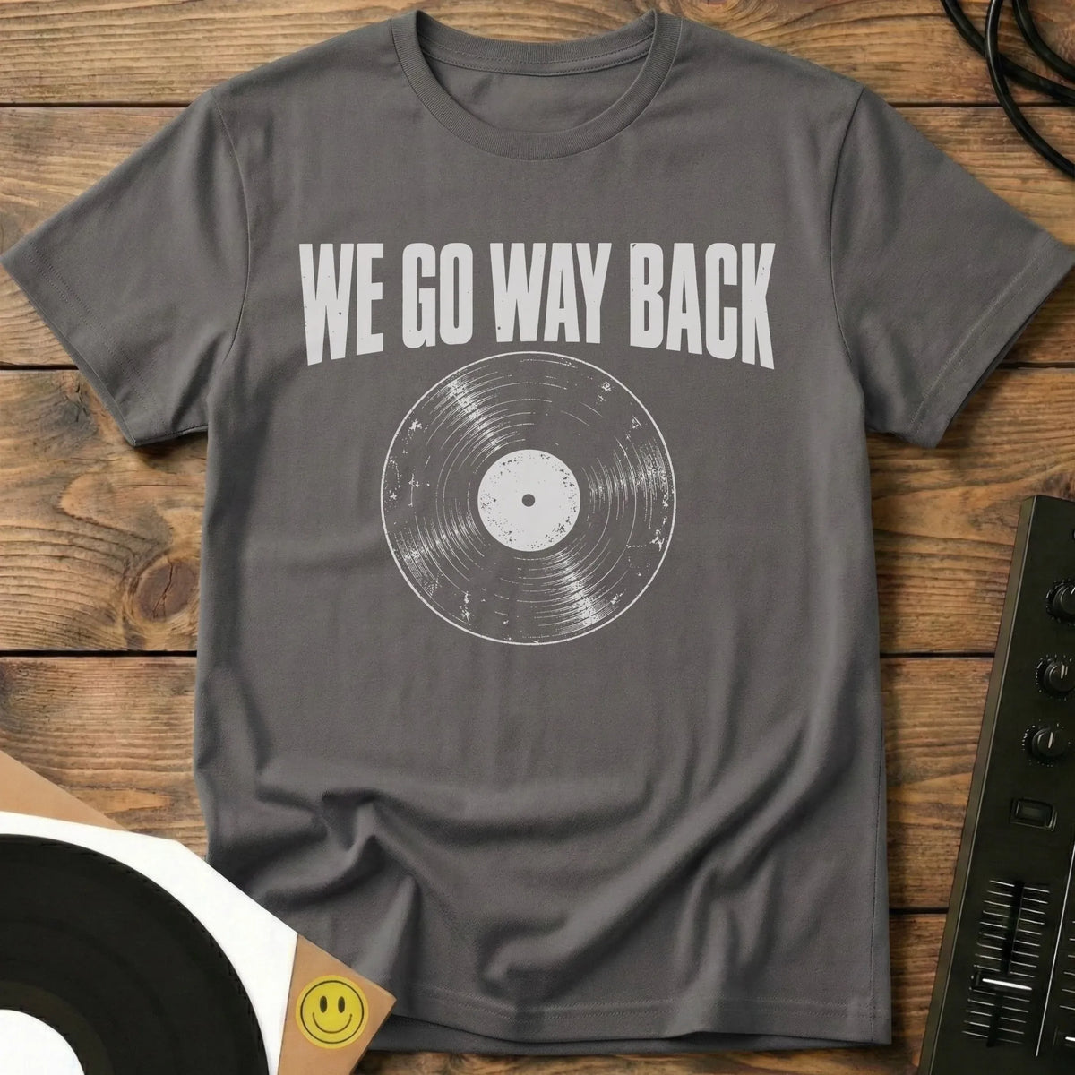 We Go Way Back T-Shirt Charcoal / S We Go Way Back T-Shirt