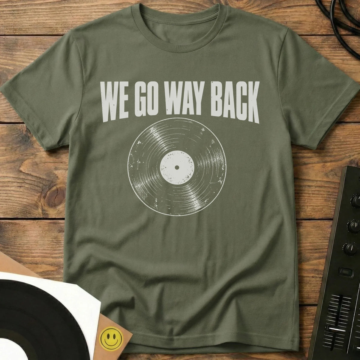 We Go Way Back T-Shirt Military Green / S We Go Way Back T-Shirt