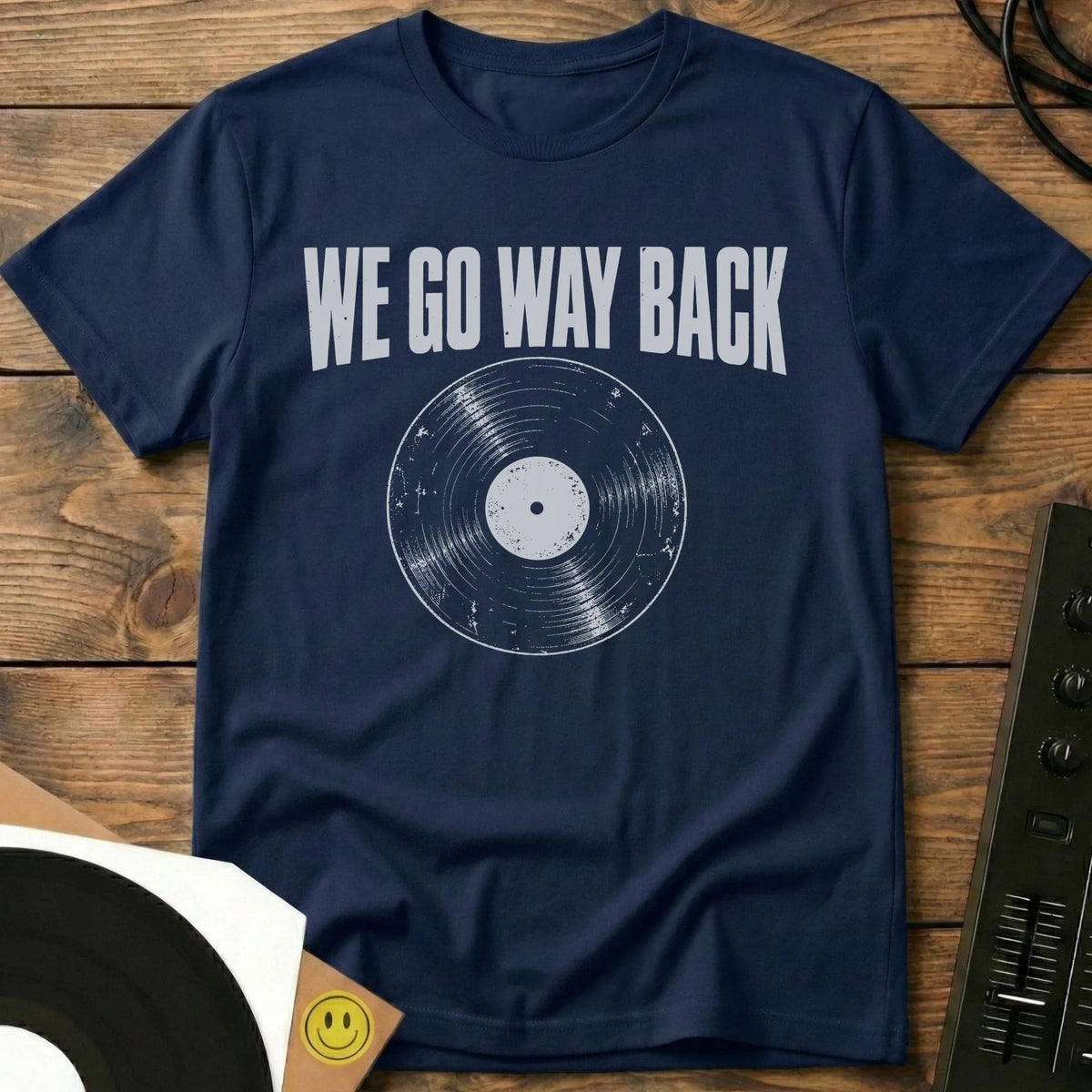 We Go Way Back T-Shirt Navy / S We Go Way Back T-Shirt