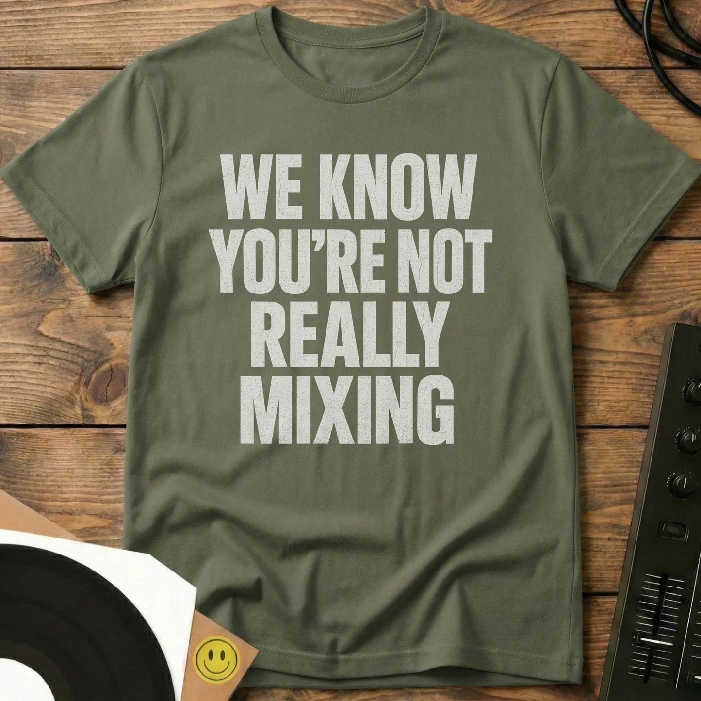 We Know T-Shirt Military Green / S We Know T-Shirt