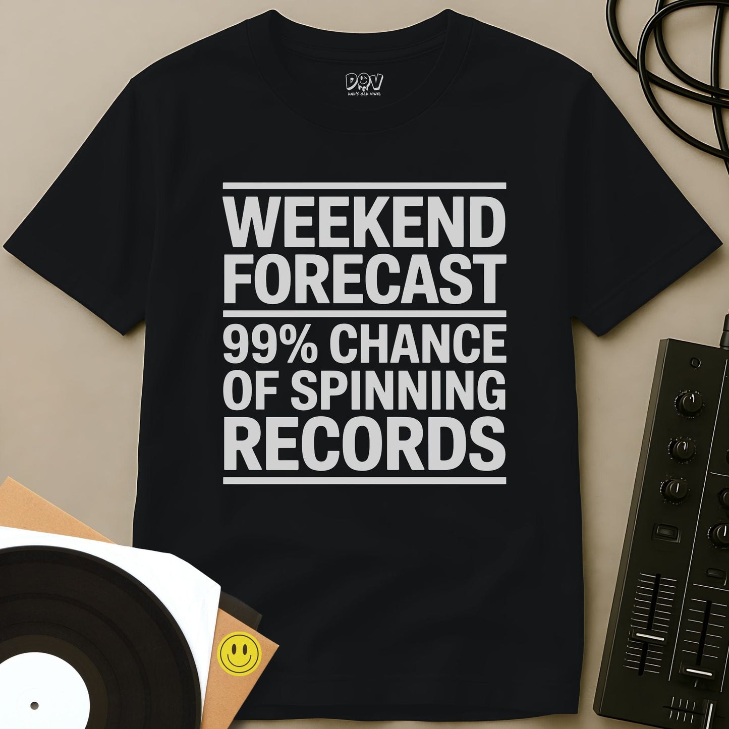 Weekend Forecast T-Shirt Black / S Weekend Forecast T-Shirt