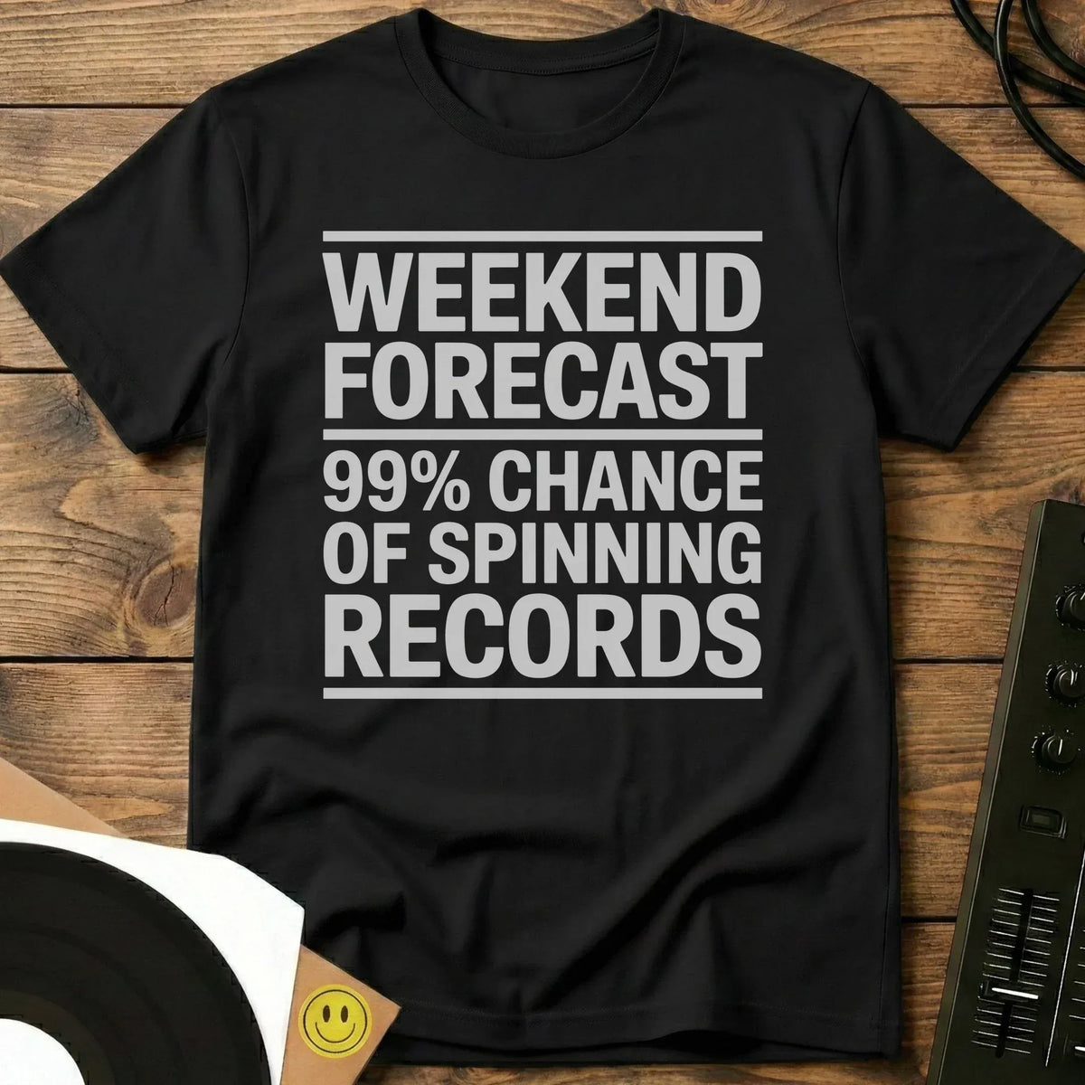 Weekend Forecast T-Shirt Black / S Weekend Forecast T-Shirt