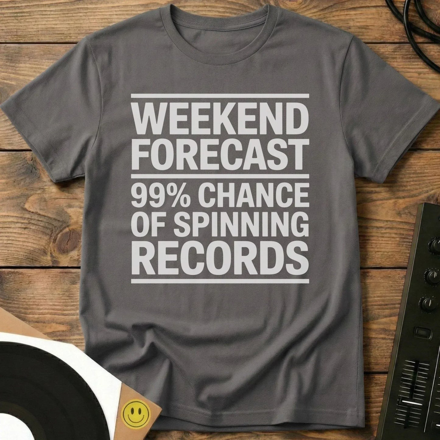 Weekend Forecast T-Shirt Charcoal / S Weekend Forecast T-Shirt