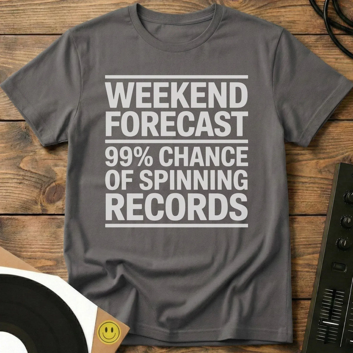 Weekend Forecast T-Shirt Charcoal / S Weekend Forecast T-Shirt