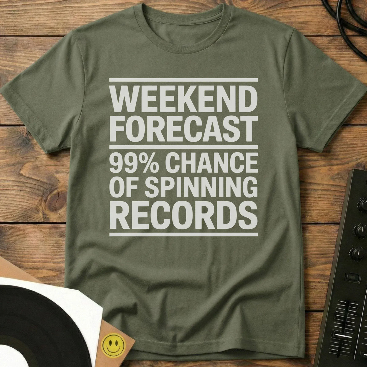 Weekend Forecast T-Shirt Military Green / S Weekend Forecast T-Shirt