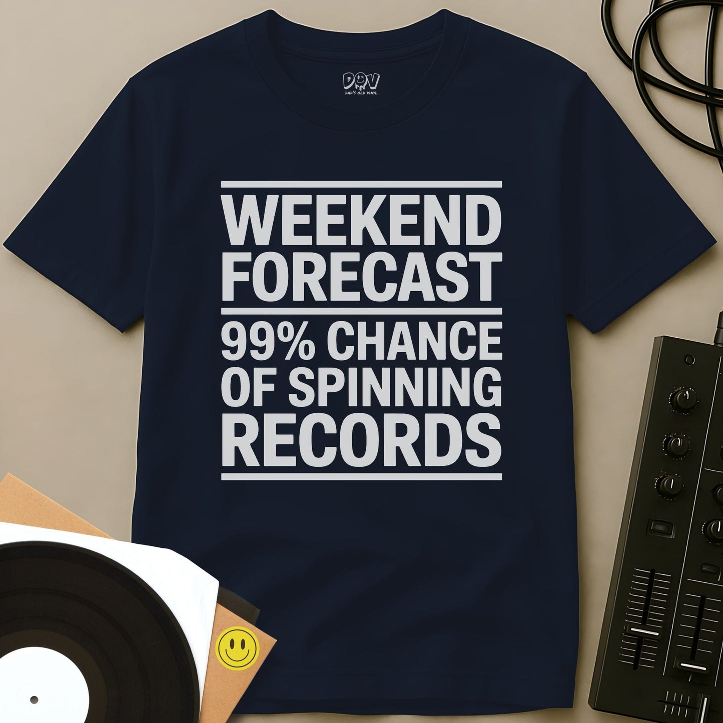 Weekend Forecast T-Shirt Navy / S Weekend Forecast T-Shirt