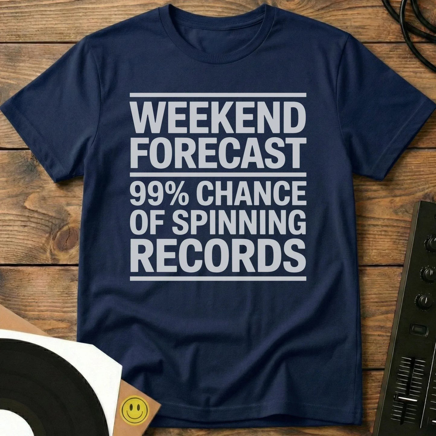 Weekend Forecast T-Shirt Navy / S Weekend Forecast T-Shirt