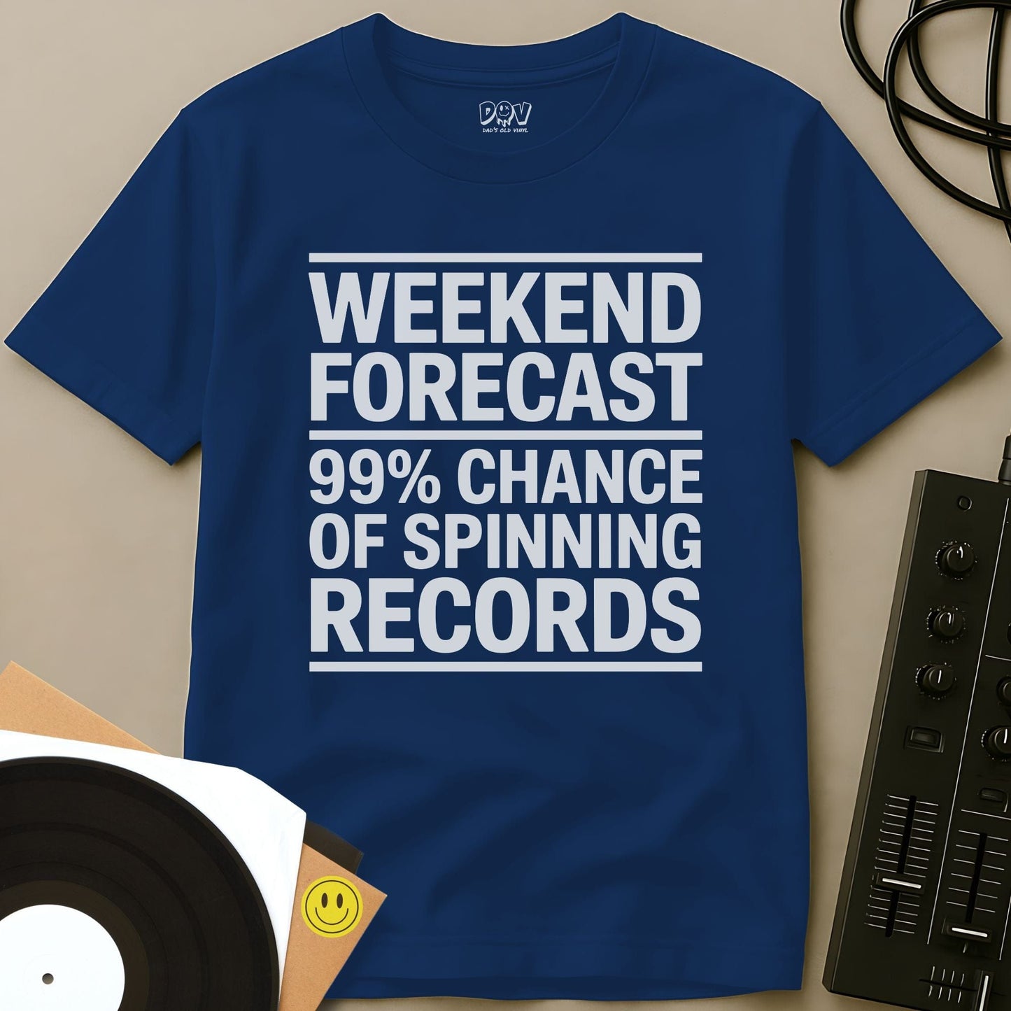 Weekend Forecast T-Shirt Royal / S Weekend Forecast T-Shirt