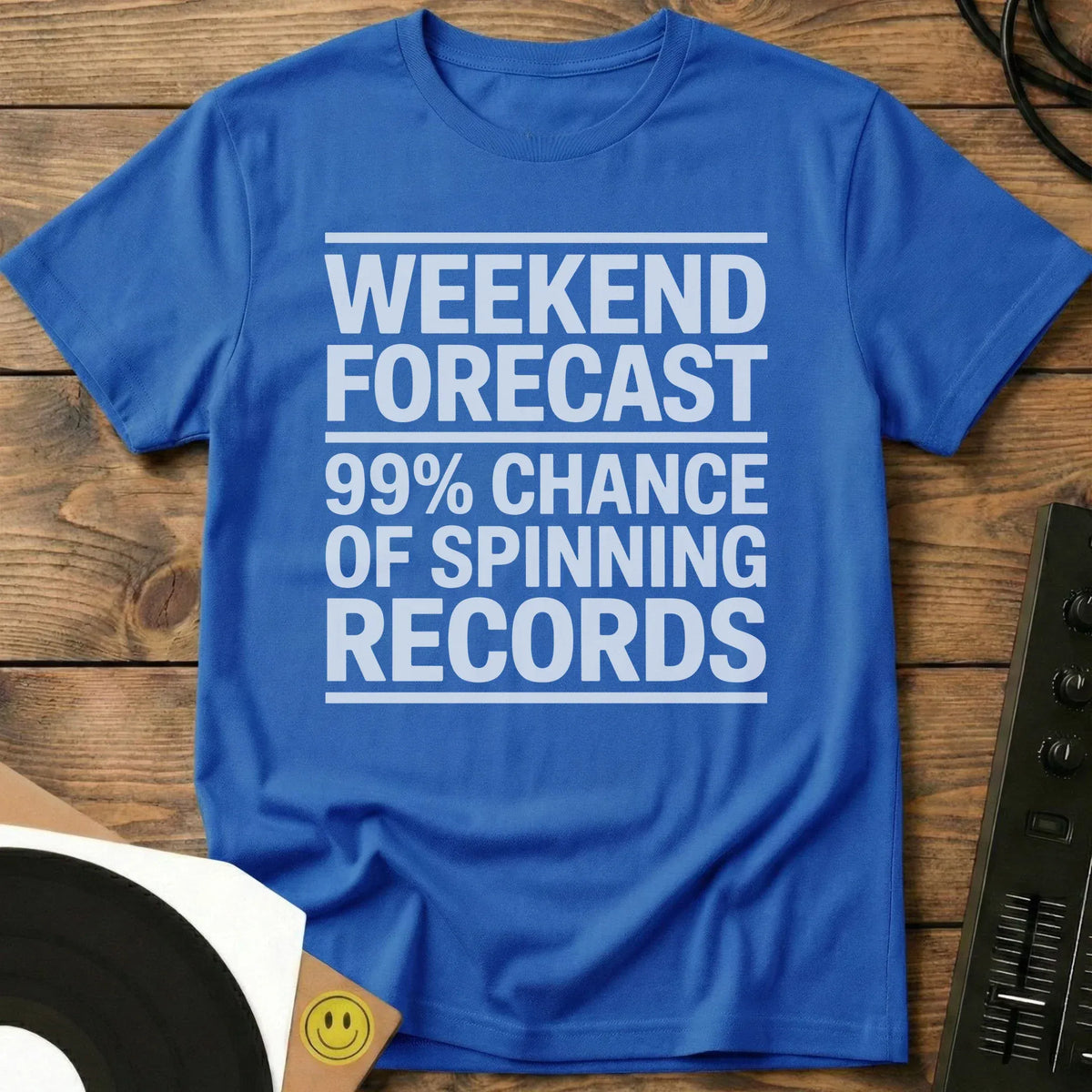 Weekend Forecast T-Shirt Royal / S Weekend Forecast T-Shirt