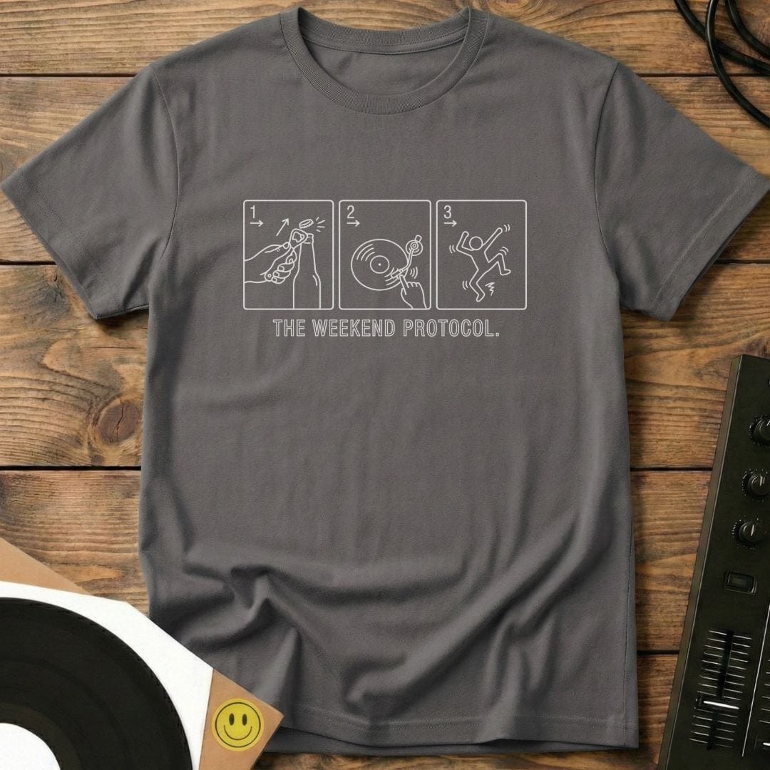 Weekend Protocol T-Shirt Charcoal / S Weekend Protocol T-Shirt