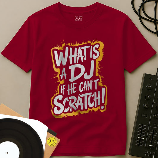 What Is A DJ T-Shirt Red / S What Is A DJ T-Shirt