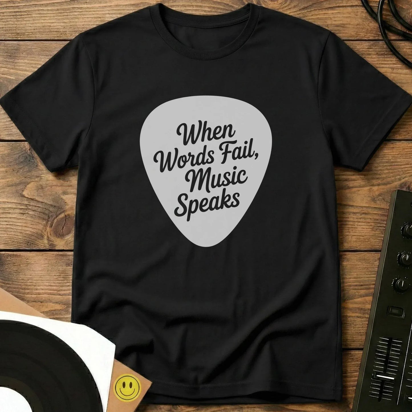 When Words Fail T-Shirt Black / S When Words Fail T-Shirt