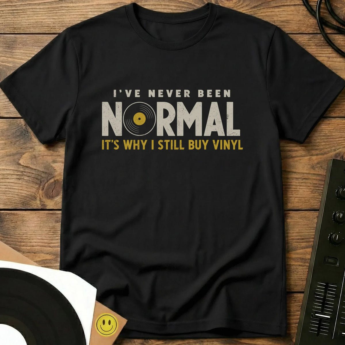 Why I Buy Vinyl T-Shirt Black / S Why I Buy Vinyl T-Shirt