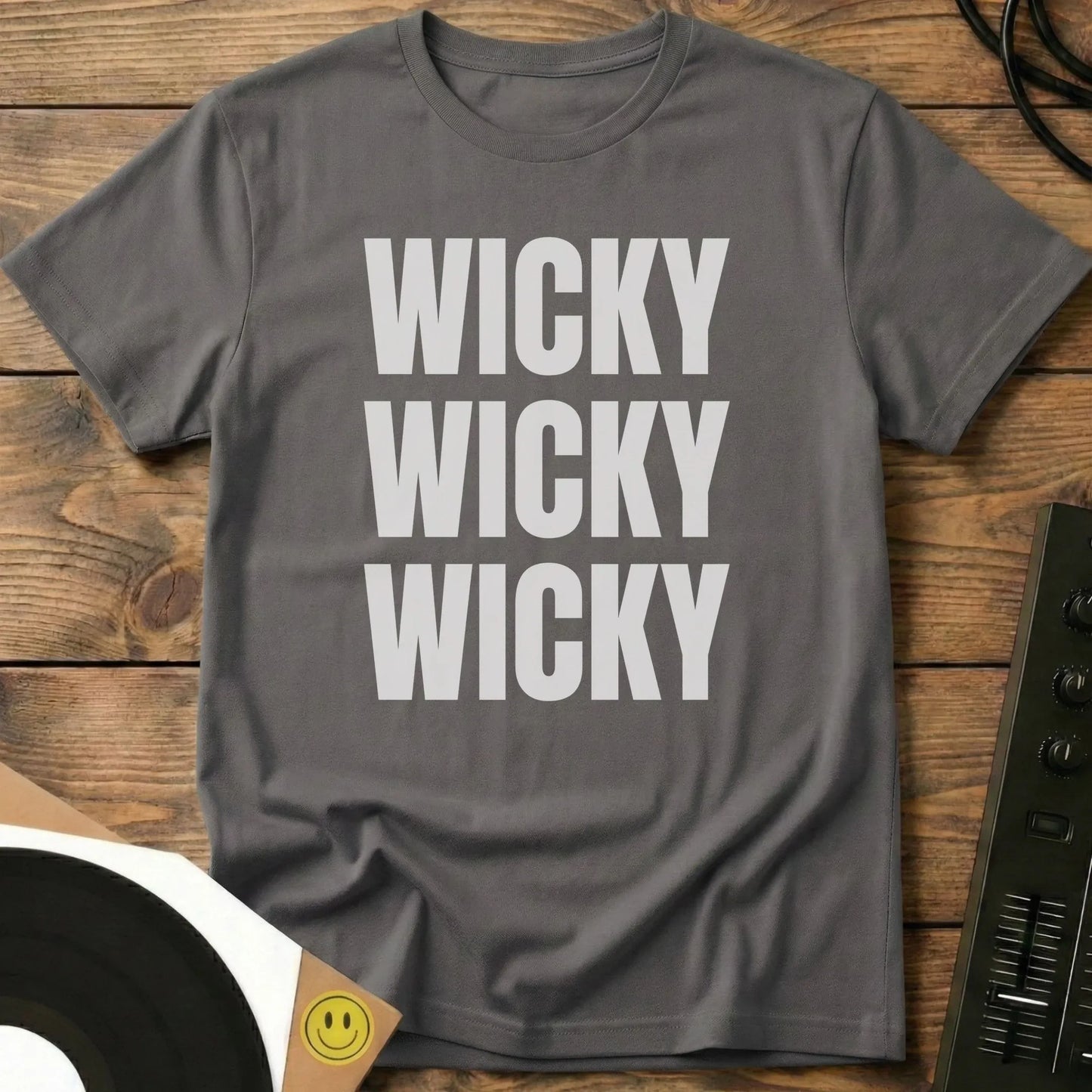 Wicky Wicky Wicky T-Shirt Charcoal / S Wicky Wicky Wicky T-Shirt