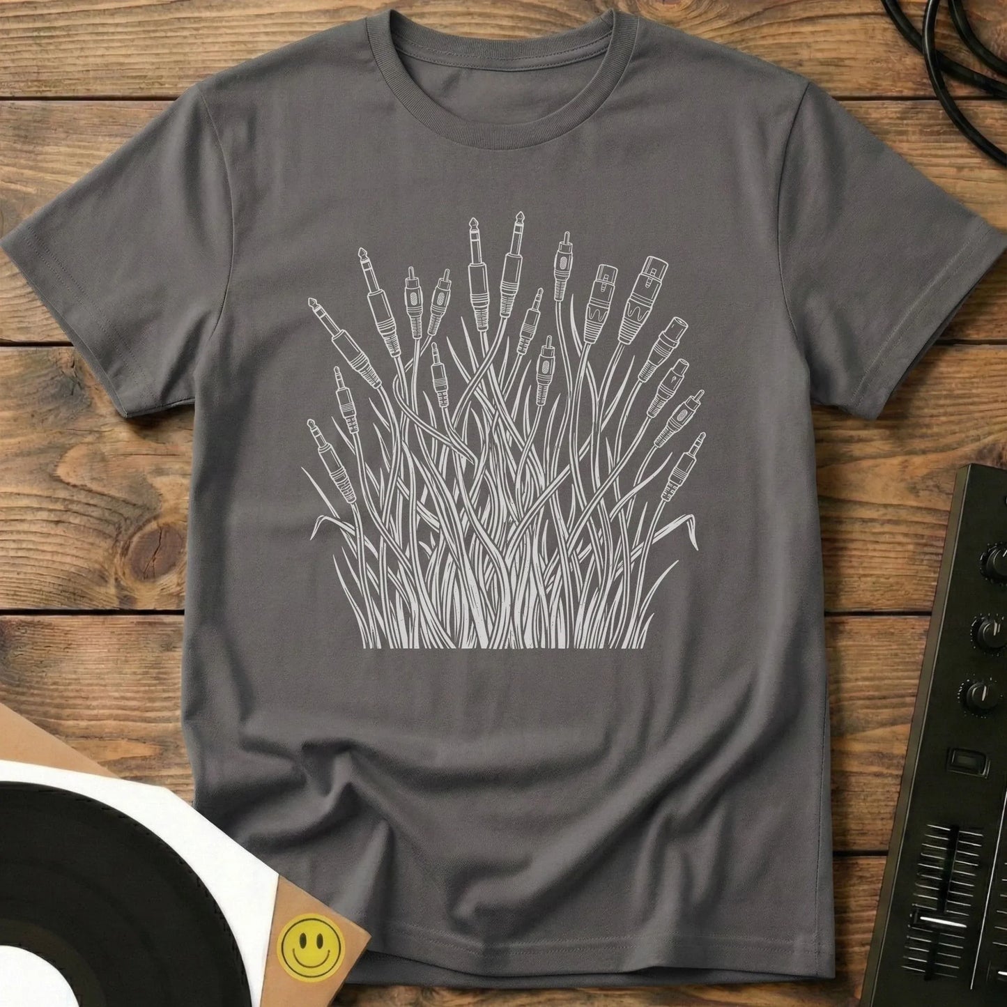 Wire Grass T-Shirt Charcoal / S Wire Grass T-Shirt