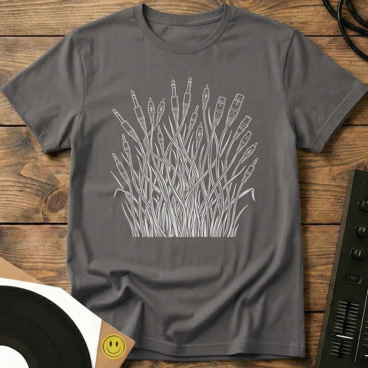 Wire Grass t-shirt in Charcoal