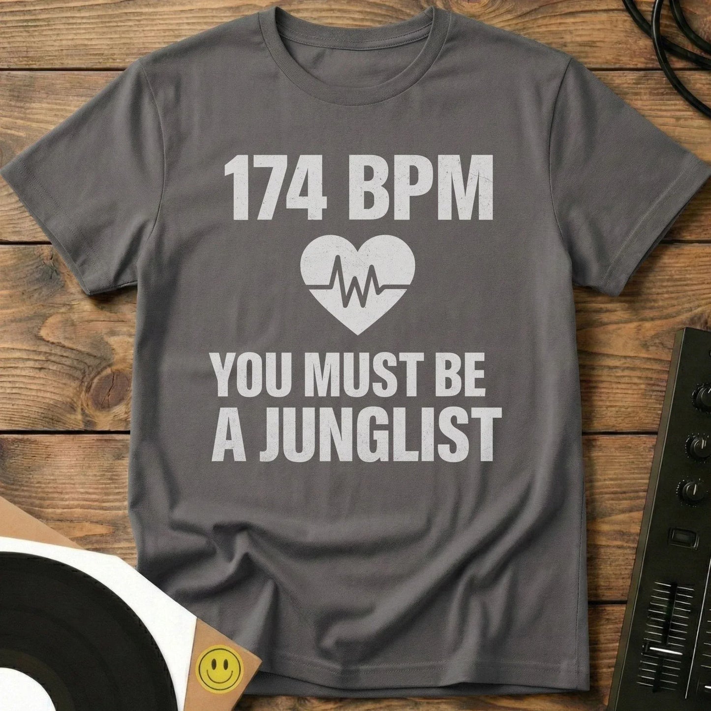You Must Be A Junglist T-Shirt Charcoal / S You Must Be A Junglist T-Shirt
