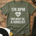 You Must Be A Junglist T-Shirt Military Green / S You Must Be A Junglist T-Shirt
