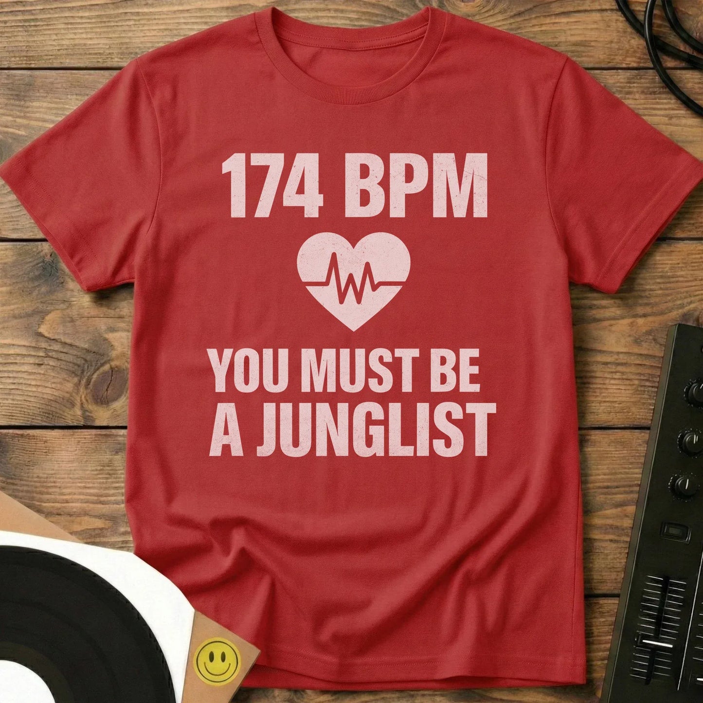 You Must Be A Junglist T-Shirt Red / S You Must Be A Junglist T-Shirt
